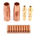 thumbnail image 1 of Kit de 14 boquillas difusoras para pistola de soldadura MIG Tweco, 1 of 14