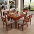 thumbnail image 5 of Waterproof Jacquard Dining Chair Seat Cover Set of 2 Taupe, 5 of 5