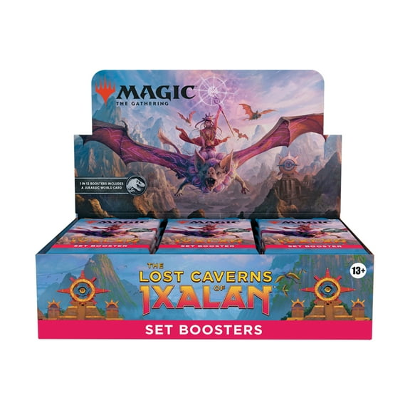 Magic: The Gathering The Lost Caverns of Ixalan Set Boosters Box - 30 Booster Set   1 Box Topper Card (361 Magic Cards)