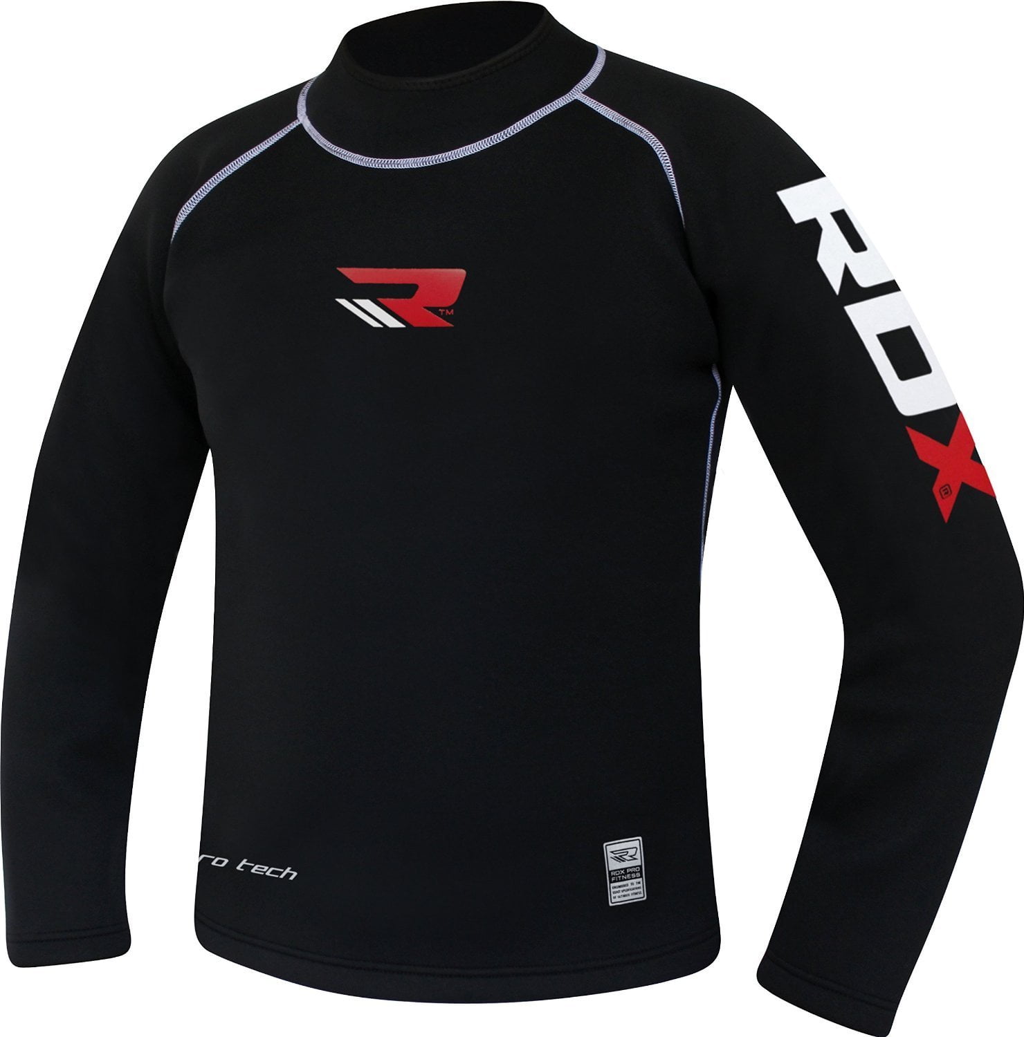 RDX Neoprene MMA Compression Base Layer Rash Guard Thermal Sauna Suit Shirt Top Sweatshirts by RDX