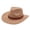 Orange-ufxwj, variant on OJSFQUFP Cowboy Hat for Women and Men with Shapeable Wide Brim Cattleman Western Hats for Cowboys And