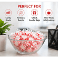 thumbnail image 4 of Peppermint Hard Candy 2 lb Bag, Individually Wrapped Red and White Mints, Refreshing Peppermint Candy, 4 of 9