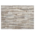 thumbnail image 2 of Addison Rugs Chantille Indoor/Outdoor Transitional Stripes Ivory Washable Rectangle Rug, 1'8" x 2'6", 2 of 6