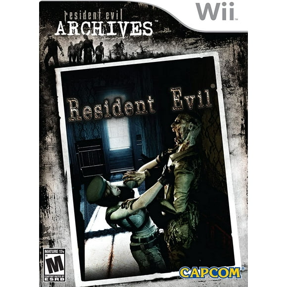 RESIDENT EVIL ARCHIVES RESIDENT EVIL Capcom WII