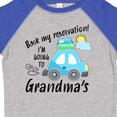 thumbnail image 4 of Inktastic Book My Reservation I'm Going to Grandma's Boys or Girls Toddler T-Shirt, 4 of 5