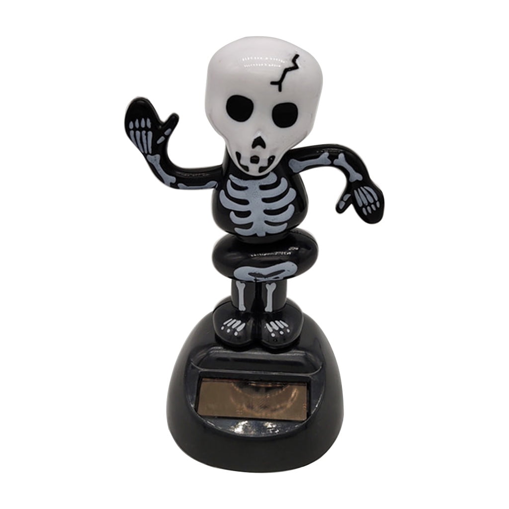 Details about   Creative Halloween Dancing Toy Solar Powered Skeleton Designed Home Car Decors 