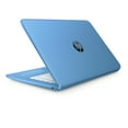 thumbnail image 3 of HP Stream 14-cb111wm 14" Laptop, Windows 10, Office 365 Personal 1-year subscription, IntelCeleronN4000, 4GB Memory, 32GB eMMC Storage, Aqua Blue, 3 of 4