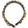 thumbnail image 1 of Peluca diadema mujer tocado trenzado niña diadema de moda accesorio para el cabello de mujer, 1 of 5