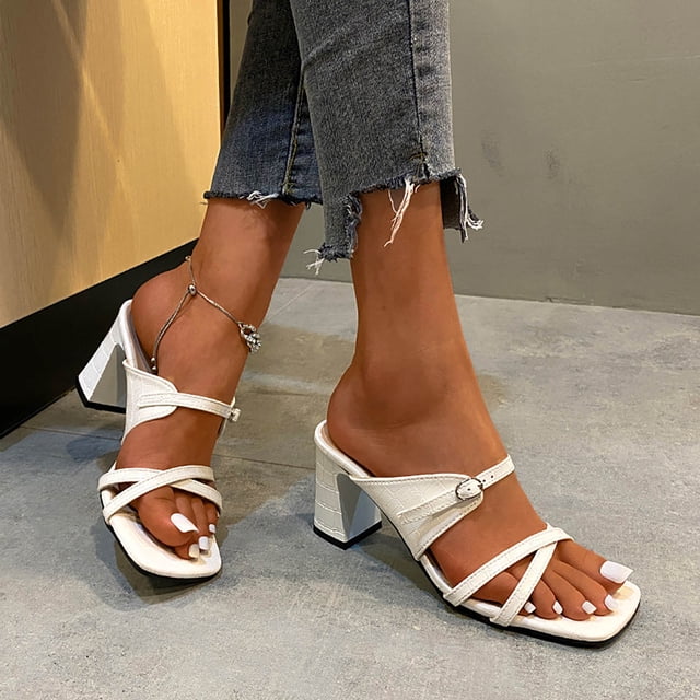 Zapatos de verano Sandalias casuales para mujer Sandalias de playa romanas Wmkox8yii nm10280