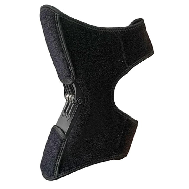 Almencla Genouillère pour Aînés Accessoire Robuste Confortable à Porter Réglable Noir