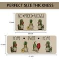 thumbnail image 3 of Funny Cactus Kitchen Rugs and Mats Set of 2,NO Pricks Allowed Plants Kitchen Mat for Floor, Non-Slip Washable Kitchen Sink Mats Holiday Kitchen Decor Doormat+Runner Rug, 3 of 6