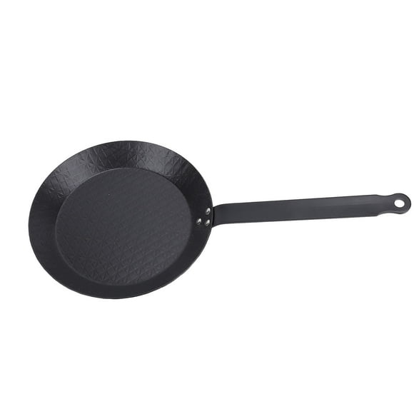 Non Stick Frying Pan, Carbon Steel Frying Pan Skillet, Cookware with Comfortable Handle, Smokeless Design, Indoor Outdoor Cooking
