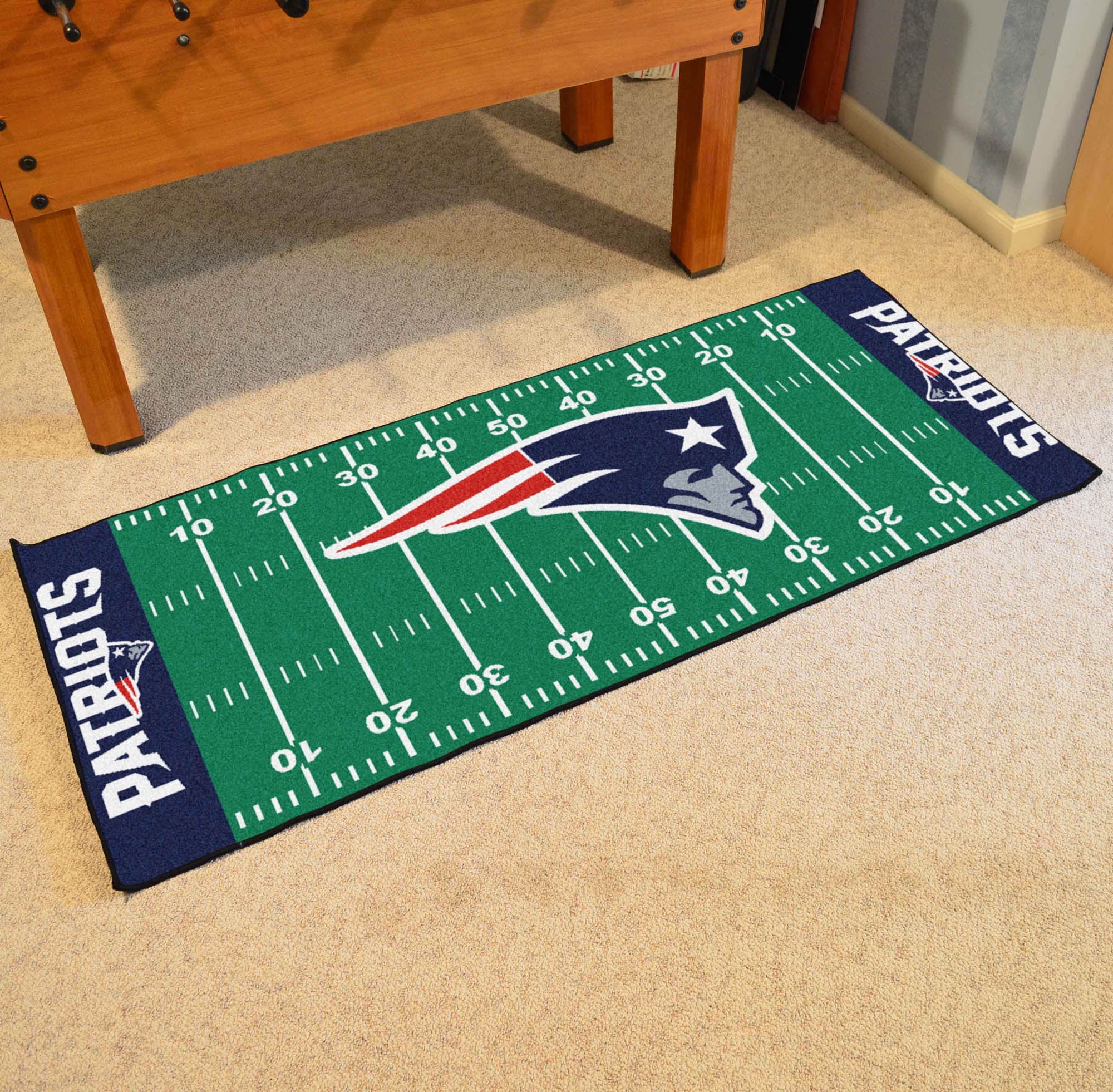 Nfl New England Patriots Runner 30 X72 Walmart Com Walmart Com
