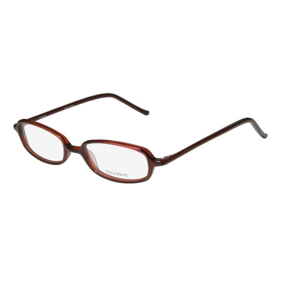 NEW VERA WANG V14 WOMENS/LADIES DESIGNER FULL-RIM CURRANT DESIGNER POPULAR SHAPE GLASSES FRAME DEMO LENSES 47-17-133 EYEGLASSES/GLASSES