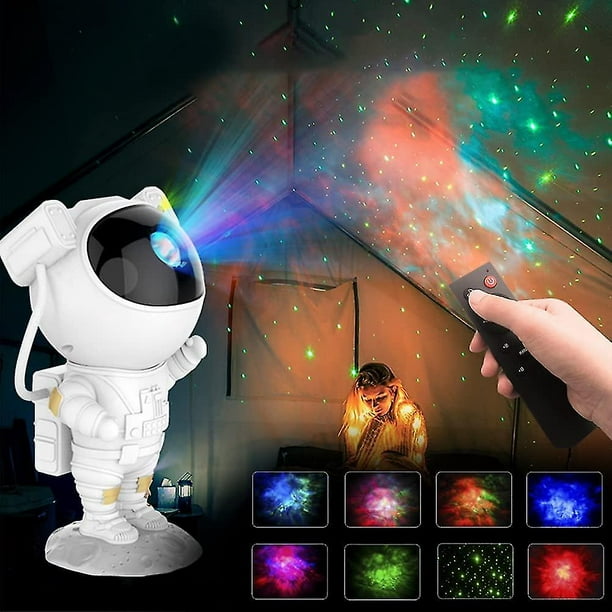 Astronaute Projecteur Ciel Etoile, Enfant Veilleuse Lampe Galaxie