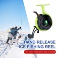 thumbnail image 2 of Carrete Pesca en Hielo Rodillo Pesca 3 5 Aparejos Pesca 1 Velocidad (negro Y Verde), 2 of 9