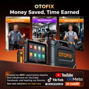 OTOFIX D1 Max2 Diagnostic Scanner, Bi-Directional Scan Tool, 40+ Service Functions,Full System Diagnostics, 2-Year Free Updates