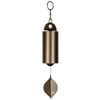 Woodstock Wind Chimes Signature Collection, Heroic Windbell, Medium, 24'' Antique Copper Wind Bell HWMC