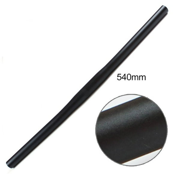 New Bike Handlebar Filmless Labeling Easy Installation Folding Mountain Bike Frosted Bicycle Handlebar Aluminum Handlebars Black