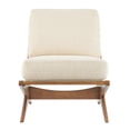 thumbnail image 3 of NPD Furniture Chandler Fabric Accent Chair in Palladian Beige, 3 of 14