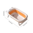 thumbnail image 3 of Bañera para bebés Bañera portátil plegable con termómetro para bebés de 0 a 36 meses, 3 of 5