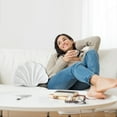thumbnail image 2 of Shell Shaped Decorative Pillow for Home Sofa and Bedside Washable Soft Texture, 2 of 4