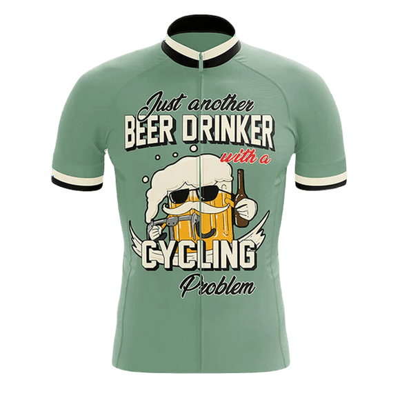 Just Another Beer Drinker With Cycling Problem Cycling Jersey - M