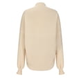 thumbnail image 5 of Vmvidoty Womens Sweater & Cardigan Top Solid Color Long Sleeved Hooded Jacket Beige M( Women's or Women's Plus ), 5 of 8