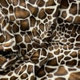 thumbnail image 5 of FabricLA Velboa Animal Print Faux Fur Fabric, 60" Wide, Bolt Giraffe 2 tone 5 Yard, 5 of 6