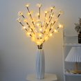 thumbnail image 4 of 1pc, White Phalaenopsis Tree Branch Light Floral Lights Home Garden Decor LED Light, NOT INCLUDED BATTERIES, 4 of 4
