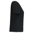 thumbnail image 3 of GEORGE G BLUSA CV ML TEXTURA C BOTONES NEGRA, 3 of 4