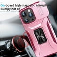 thumbnail image 4 of Funda para GANGXUN iPhone 15 Pro Max - Soporte metálico, Función magnética, Rosa, 4 of 6
