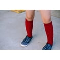 thumbnail image 3 of Jefferies Socks Girls Knee High Cable Knit Acrylic School Socks 4-Pack, Sizes 4-14, 3 of 4