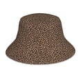 thumbnail image 1 of Balery Brown Leopard Sombreros para el sol para hombre y mujer, sombrero de pescador con UPF 50+, 1 of 6