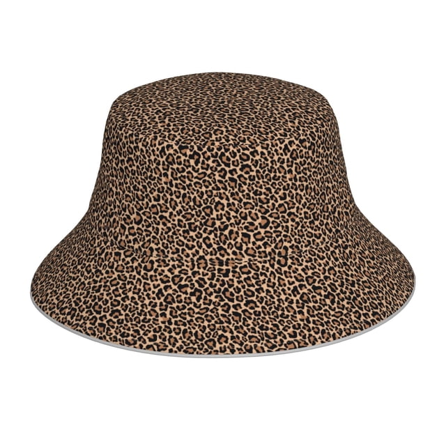 Balery Brown Leopard Sombreros para el sol para hombre y mujer, sombrero de pescador con UPF 50+
