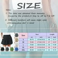 thumbnail image 3 of WTXUE Pleated Shorts Women, Flared Women Summer Cotton Elastic Waist Casual Wide Legs with Pockets, Short, Green, 3 of 8