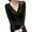 Black, variant on Aayomet Gym Tops For Women Women's Henley Shirts Long Sleeve Button Down Tunic Tops Scoop Neck Ribbed Knit Slim Fitted Casual Tops Blouses,Gold XXL
