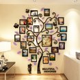 thumbnail image 1 of CAROOTU 3D Acrylic Crystal Wall Sticker Adhesive DIY Stereo Photo Frame Tree Pattern Wear Resistant Home, 1 of 6
