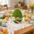 thumbnail image 6 of Easter Flocked Foam Eggs, Soft Decorative Ornaments for Home Window Shop and Party Displays, Versatile Holiday Decor for Spring Tablescapes and Seasonal Events, 6 of 6