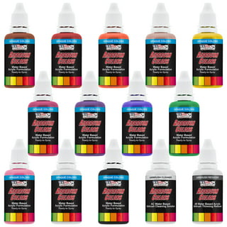 XDOVET Airbrush Paint, 6 Colors Airbrush Paint Set (30 ml/1 oz), Ready to  Spray, Opaque & Neon Colors, Water-Based, Premium Acrylic Airbrush Paint  Kit
