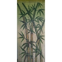 Beaded Doorway Curtains Bead Strands For Living Room Bedroom Door Kitchen Handmade Japanese 125 Strings Vintage Divider Paint Bamboo Stalks