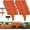 Red 20 PCS, variant on Imitation Stone Garden Fence, No Dig Plastic Retaining Edging Border Grey Cobbled Effect for Flower Beds DIY Outdoor Patio Balcony Yard Landscaping (Black 20 PCS)