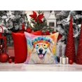 thumbnail image 2 of Great Pyrenees Hippie Dawg Throw Pillow, 2 of 6