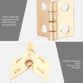 thumbnail image 3 of unbranded 50Pack Drawer Door Hinge Copper for Woodworkers Durable, 3 of 6