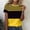 Yellow, variant on Blmnix Women's Blouses Pullover Cotton Tshirts Striped Shirt Blouse Crew Neck Short Sleeve Green Plus Size Shirts for Women,M