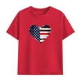 thumbnail image 4 of Iyufng Boys' and Girls' 2 Piece Sets,Summer Independence Day Printed Outfit Sets, 4 of 9