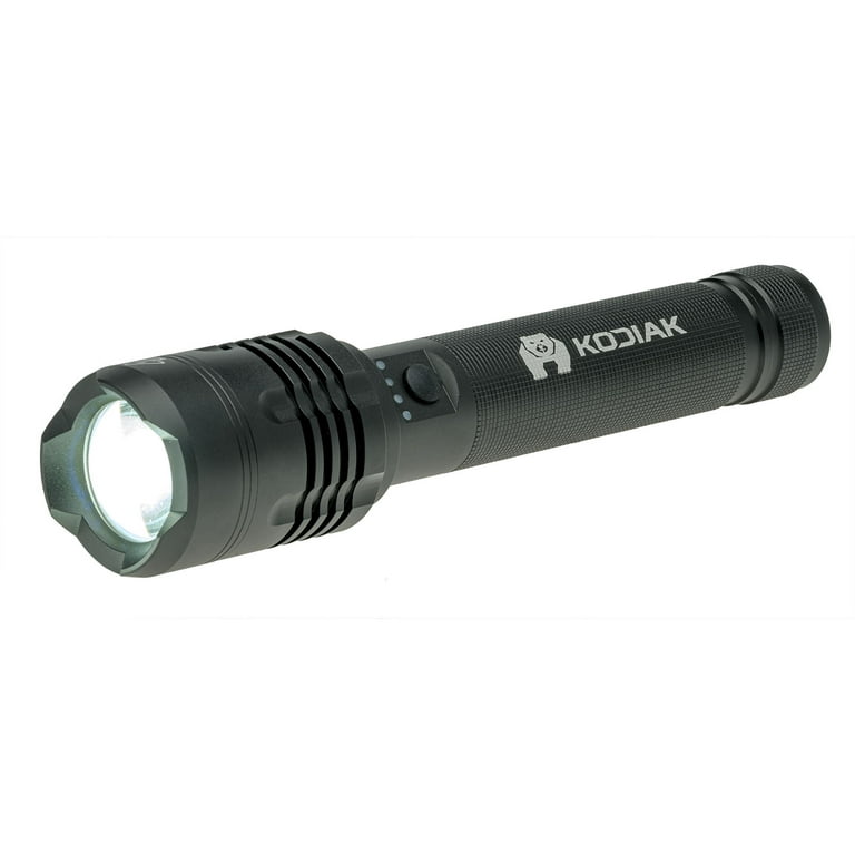 COB LED 6000 Tactical Flashlight 5000 mAh Walmart.com