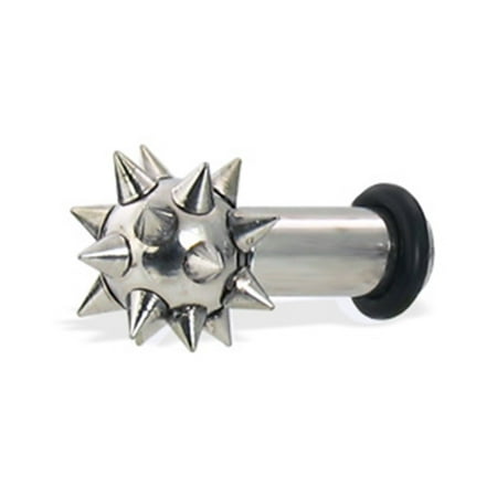 Pair Of Spiky Plugs,Gauge (Thickness):4 (5.0Mm)