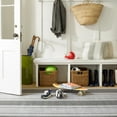 thumbnail image 4 of Dash & Albert Gunner Stripe Machine Washable Rug, 8' x 10', Grey, 4 of 7