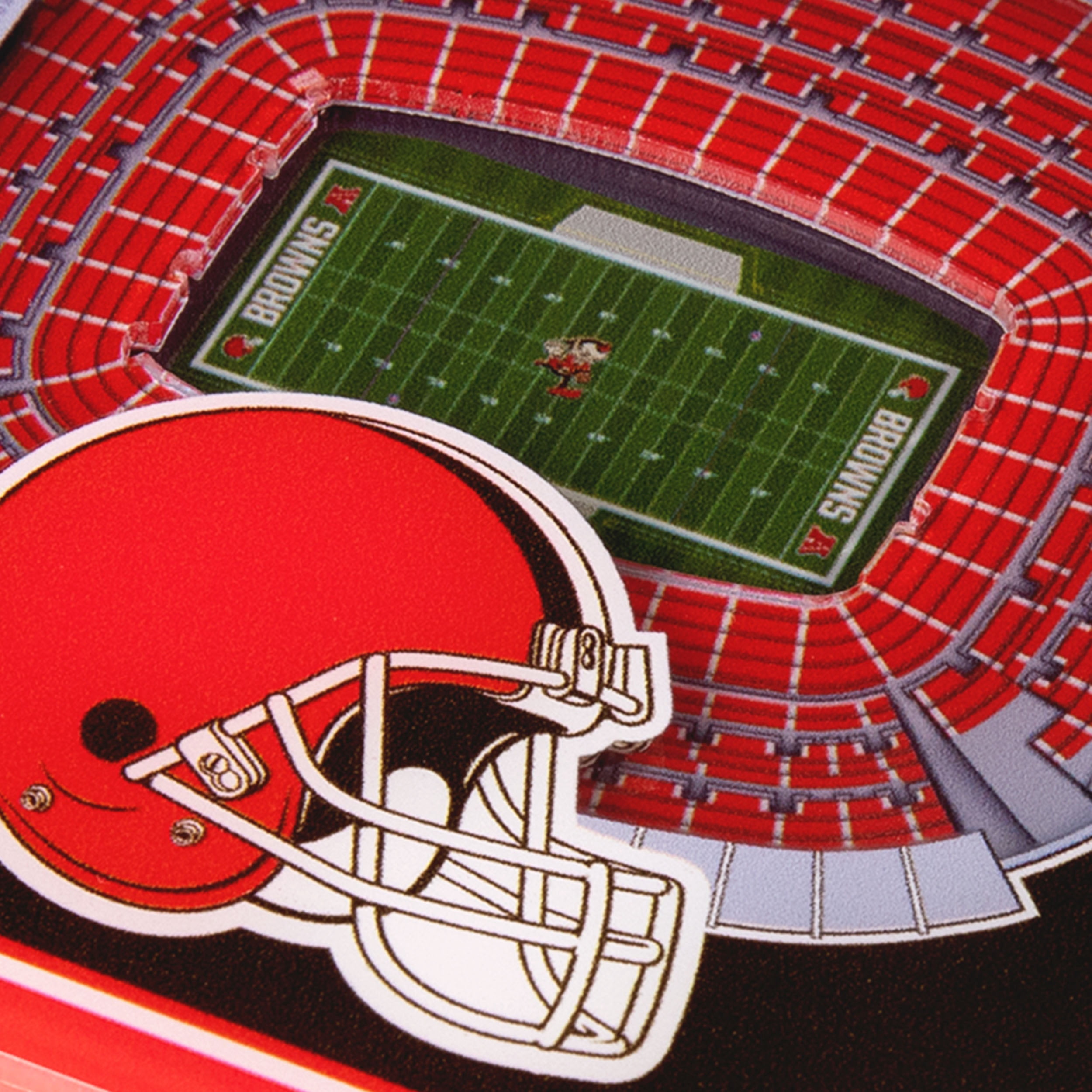 YouTheFan NFL Cleveland Browns Stadiumview Cribbage